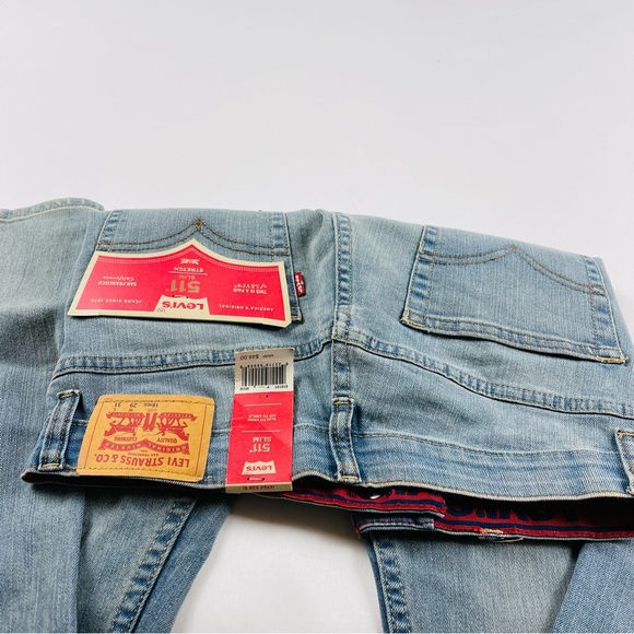Levi's 511 Slim Flex Stretch Blue Jeans Boy Youth Size: 18 Reg 29x31 New MSRP:48 - Picture 9 of 15